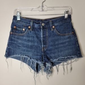 Levi's Blue Jean Shorts
